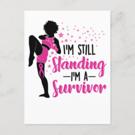 乳がん黒人女性メラニン生存者 シーズンポストカード