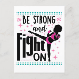 乳がん黒人女性メラニン生存者 シーズンポストカード