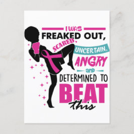 乳がん黒人女性メラニン生存者 ポストカード