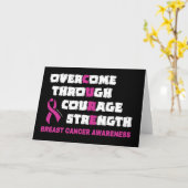 乳がん カード (黄色い花)