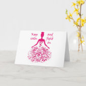 乳がん カード (黄色い花)