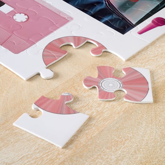 乳がん ジグソーパズル (側面)