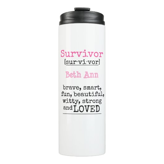 乳がん タンブラー (正面)