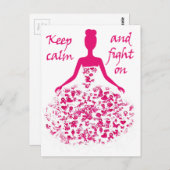 乳がん ポストカード (正面/裏面)