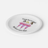乳がん：一人で戦う人はいない ペーパープレート (アングル)