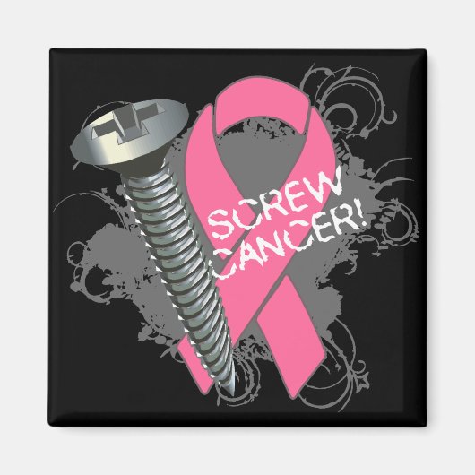 乳がん – 乳グランジがん マグネット (正面)