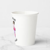 乳がん – 誰も一人で戦わない 紙コップ (左)