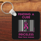 乳がん…高価な乳がん キーホルダー (正面)