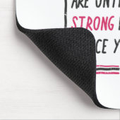 乳がんGiがどれほど強いか分からない マウスパッド (コーナー)