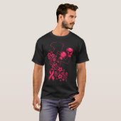 乳がんTシャツ 女性 乳がん啓発 Tシャツ (正面フル)