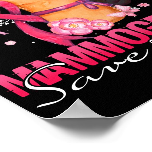 乳が救んの認識度 ポスター (角)