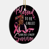 乳が賛美んと呼ばれるアフリカ系アメリカ人 セラミックオーナメント (右)