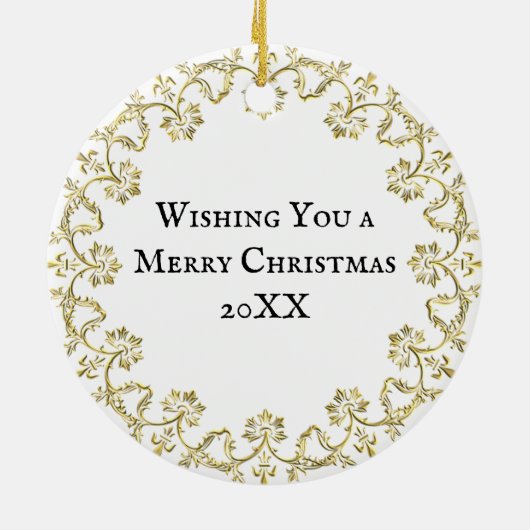 乳しぼりのメイド八人 | クリスマスの12日 セラミックオーナメント (裏面)