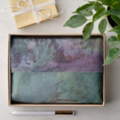 乳しぼりの執事が柵の中でスケッチする女性 薄葉紙 (ギフト)