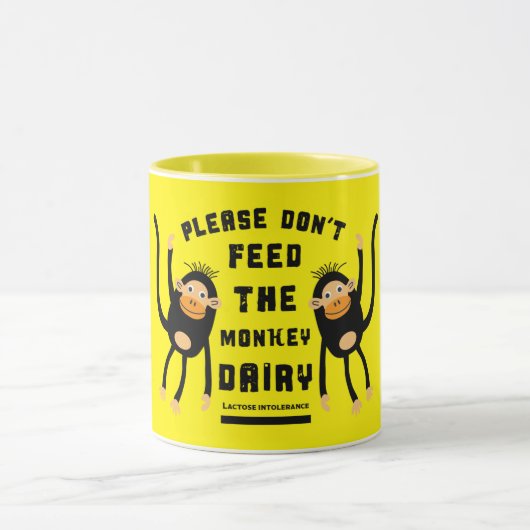 乳アレルギー – 腸炎症候群 – アレルギー マグカップ (中央)