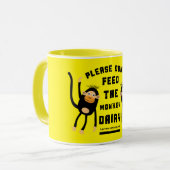 乳アレルギー – 腸炎症候群 – アレルギー マグカップ (正面左)