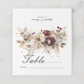 乳エレガント質座席表 プレイスカード (外部開封)