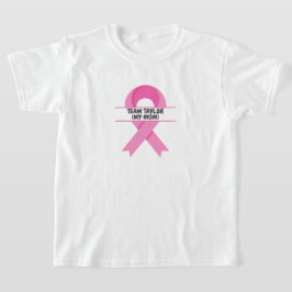 乳カスタムがん支援チーム Tシャツ