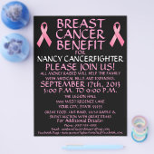 乳カスタムがん特典型フライヤー チラシ (シングル)