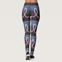 乳ガーリーがん認識度リボン抽象芸術アート