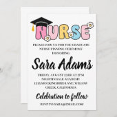 乳モダンシンプル養兼式招待状 招待状 (正面/裏面)