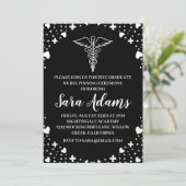 乳モダンシンプル養兼式招待状 招待状 (スタンド正面)