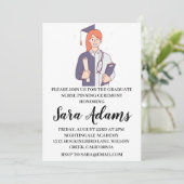 乳モダンシンプル養兼式招待状 招待状 (スタンド正面)