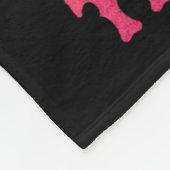 乳与えがんブーツ女性のカーボーイがん粟粒 フリースブランケット (角)