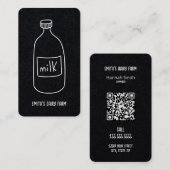 乳乳カスタムQR名刺 名刺 (正面/裏面)