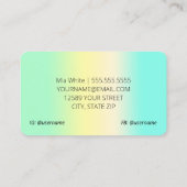 乳乳 名刺 (裏面)