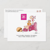 乳保がん絵葉書 ポストカード (正面/裏面)