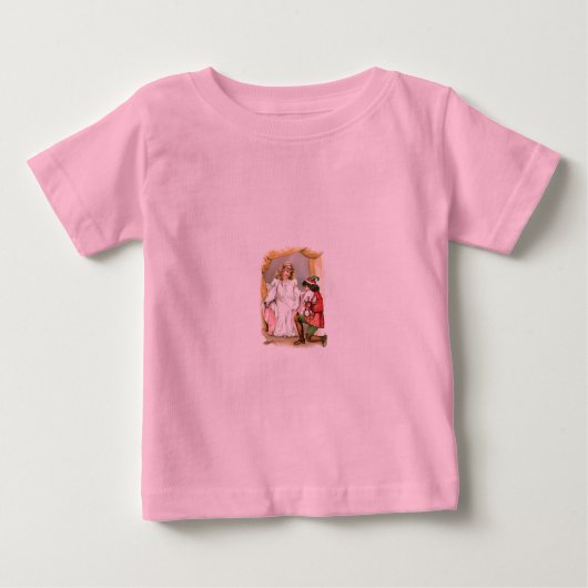 乳児のおとぎ話シャツ ベビーTシャツ (正面)