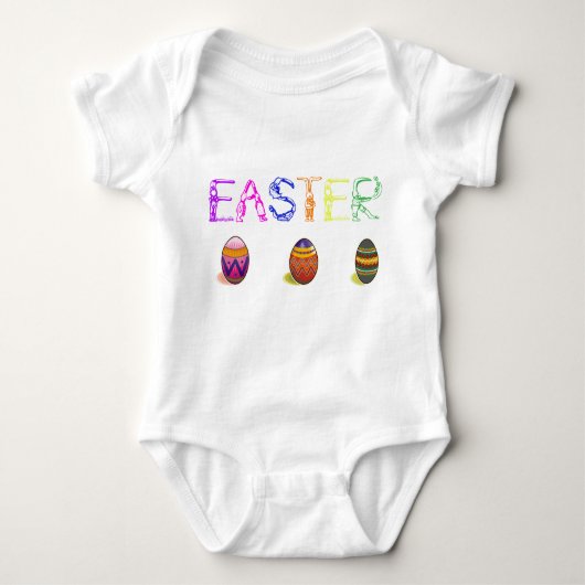 乳児のイースタークリーパー ベビーボディスーツ (正面)