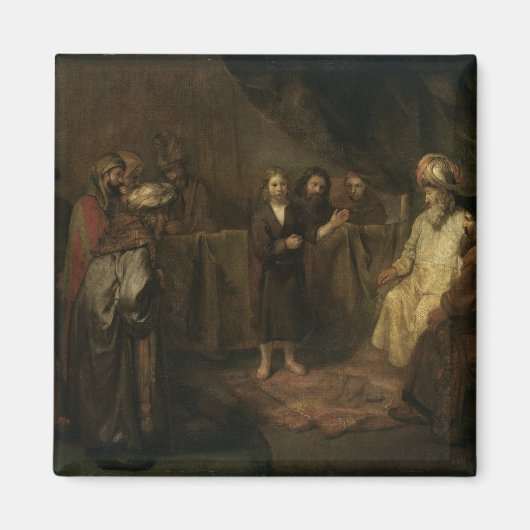 乳児のキリスト マグネット (正面)