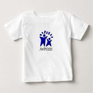 乳児のロゴのワイシャツ2は味方しました ベビーTシャツ