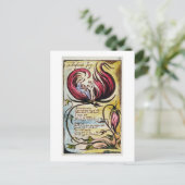 '乳児の喜び',プレート23 '無垢の歌から ポストカード (スタンド正面)