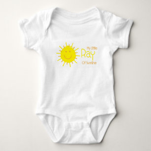 乳児のTシャツ私の小さい喜び ベビーボディスーツ