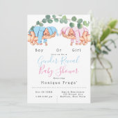 乳児ガールボーイ・モミーの腕ジェンダーがインビタットを明かす 招待状 (スタンド正面)