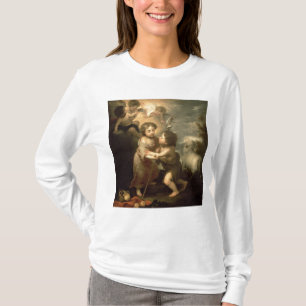 乳児キリストおよび洗礼者ヨハネ Tシャツ