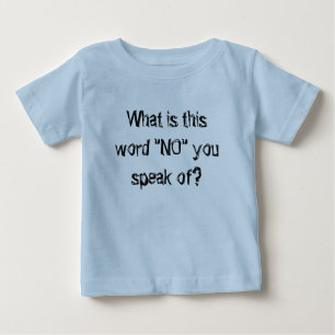 乳児クールベビーtシャツこの言葉は何だ… ベビーTシャツ