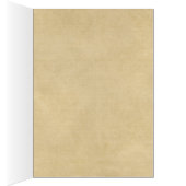 乳児スケルトンフロント/バックハロウィーンカード (内側 (右))