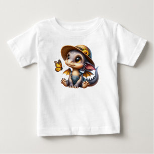 乳児ドラゴンTシャツ ベビーTシャツ