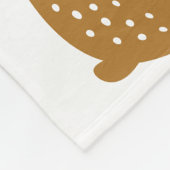 乳児パーソナライズされたメッセージ毛布 – 乳児ギフト フリースブランケット (角)