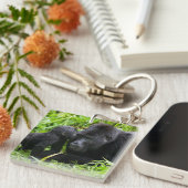 乳児マウンテンゴリラキスシルバーバックゴリラ キーホルダー (正面右)