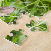 乳児マウンテンゴリラキスシルバーバックゴリラ ジグソーパズル (側面)