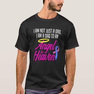 乳児ロスパパエンジェル妊娠ベビー流産 Tシャツ