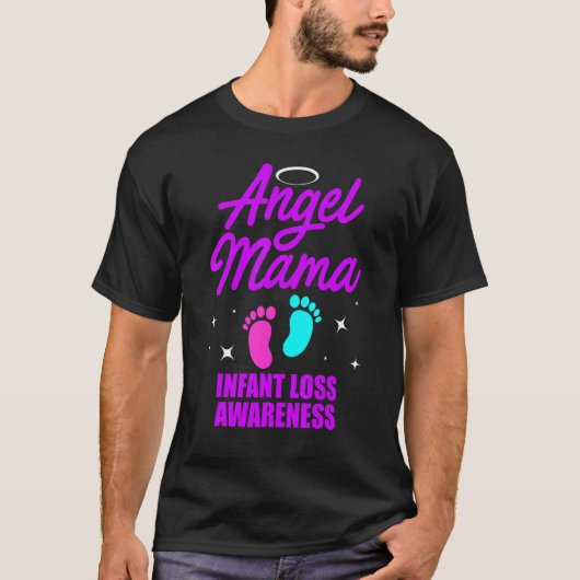 乳児ロスママ妊娠ベビー流産1 Tシャツ (正面)