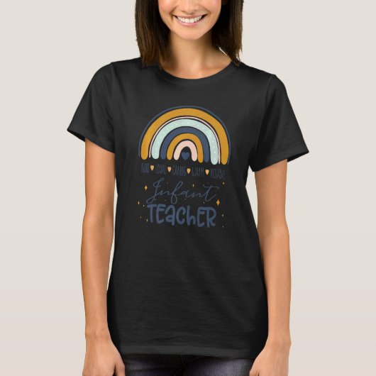 乳児先生分隊新学期先生クルー Tシャツ (正面)