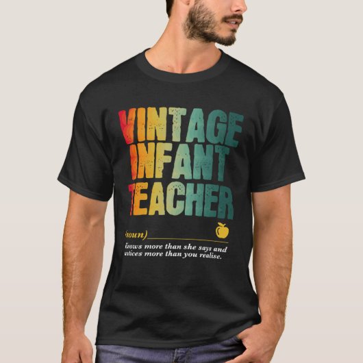 乳児先生感謝週間新学期1 Tシャツ (正面)