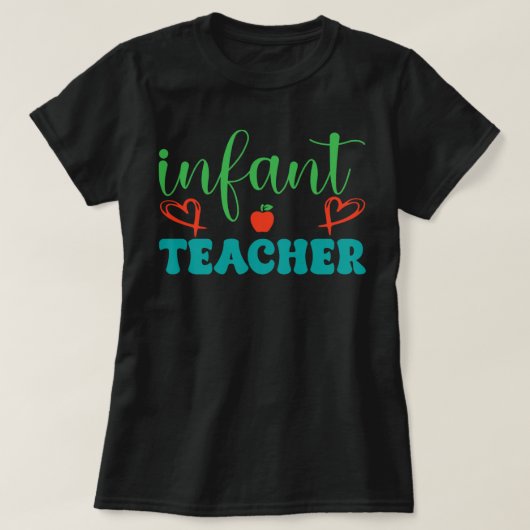 乳児先生 Tシャツ (デザイン正面)